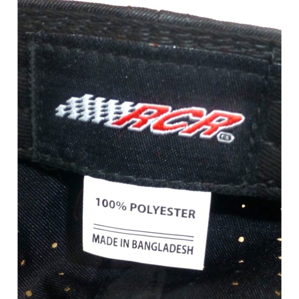 3CHI RCR Racing Team Issued Hat Perforated‎ Adjustable Baseball Cap, RARE - Picture 6 of 6